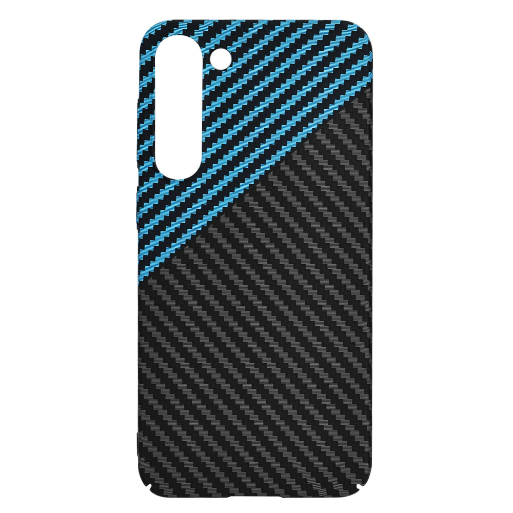 Techsuit - Carbonite FiberShell - Galaxy S23 Plus - Blue Pulse