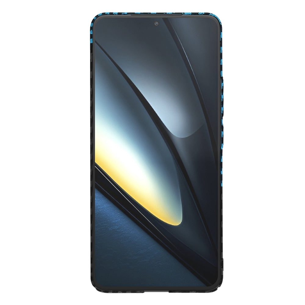 Techsuit - Carbonite FiberShell - Xiaomi Poco F6 Pro - Blue Pulse