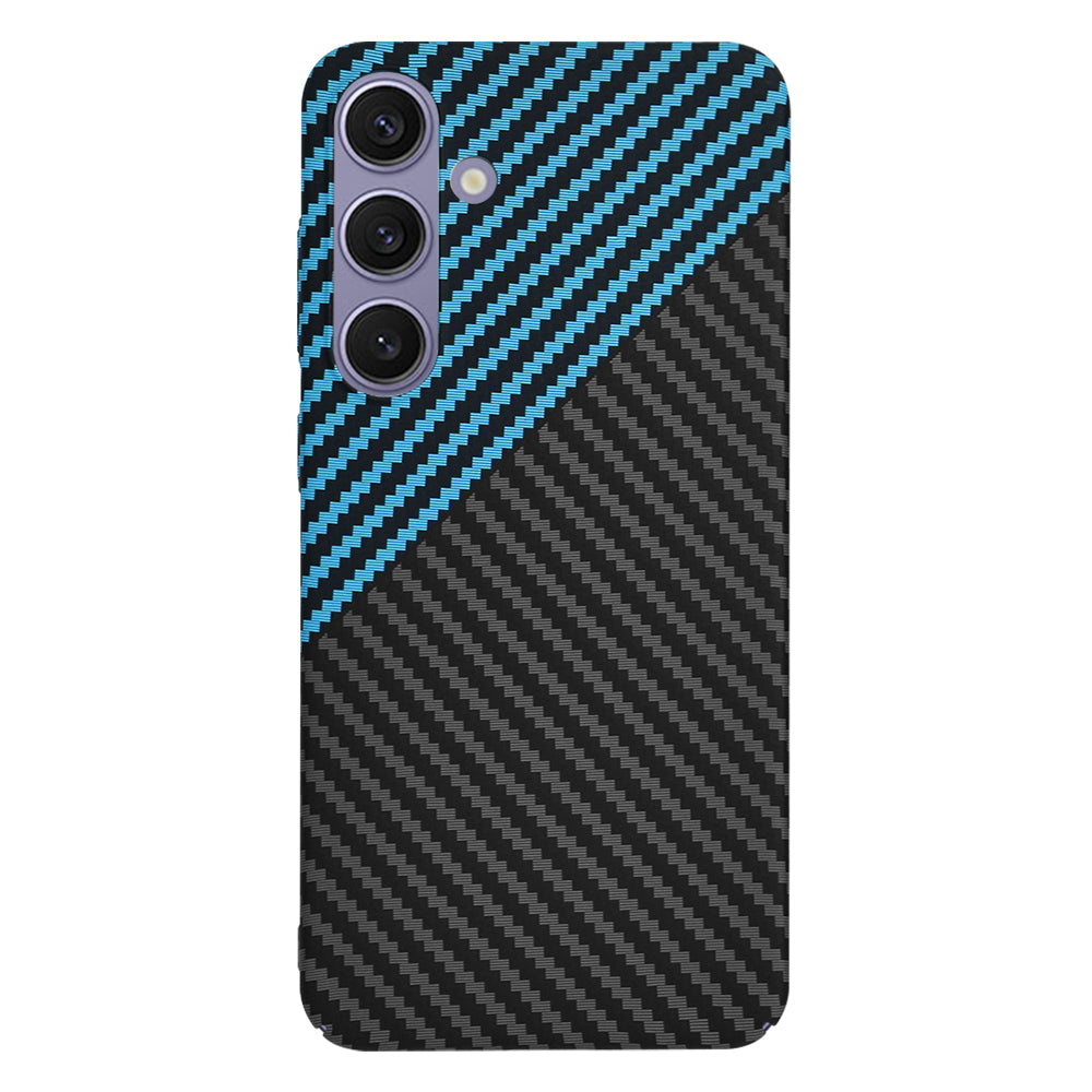 Techsuit - Carbonite FiberShell - Galaxy S24 Plus - Blue Pulse