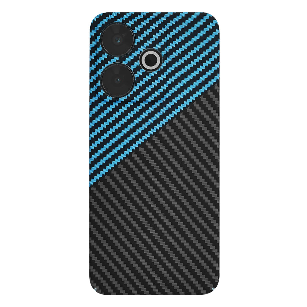 Techsuit - Carbonite FiberShell - Xiaomi Redmi 13 / Poco M6 4G - Blue Pulse