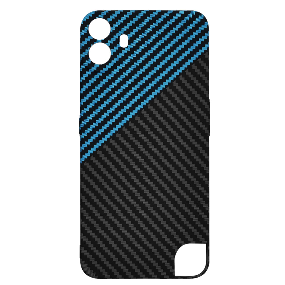 Techsuit - Carbonite FiberShell - Nothing CMF Phone 1 - Blue Pulse