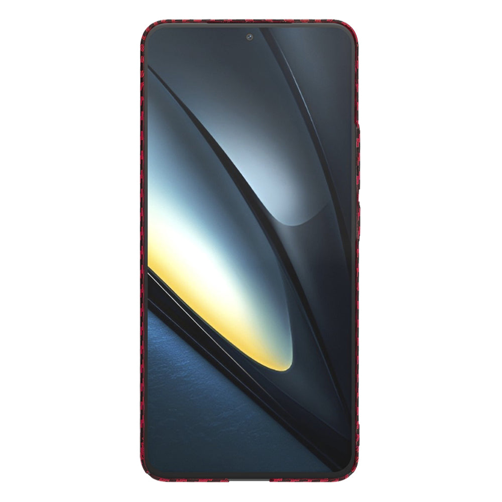 Techsuit - Carbonite FiberShell - Xiaomi Poco F6 Pro - Red