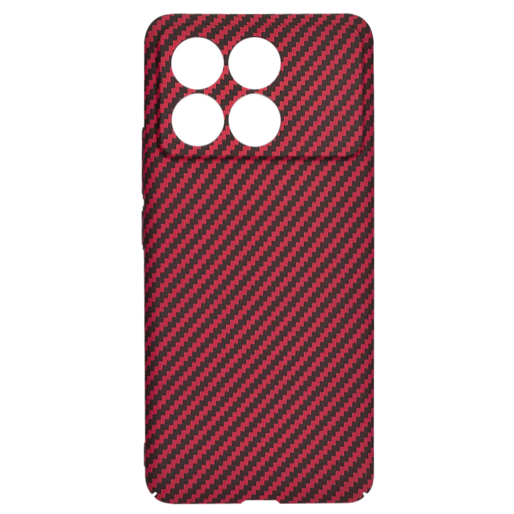 Techsuit - Carbonite FiberShell - Xiaomi Poco F6 Pro - Red