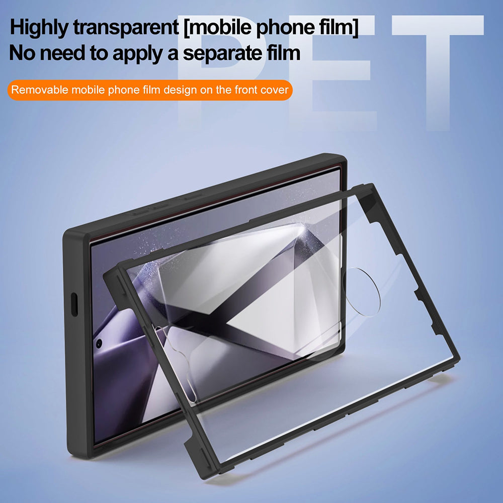 Techsuit - ColorVerse 360 MagSafe Series + Screen Protector - Galaxy S25 Ultra - Purple