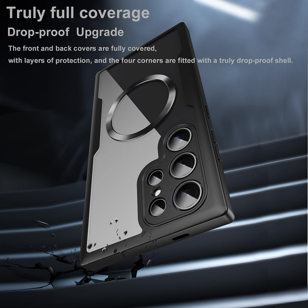 Techsuit - ColorVerse 360 MagSafe Series + Screen Protector - Galaxy S25 Ultra - Blue