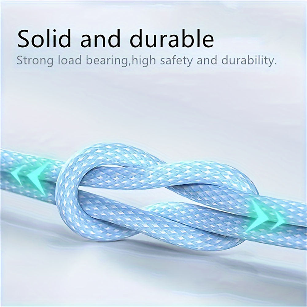 Techsuit - Data Cable (PCB114D) - for Apple, Android, Type-C, Super Fast Charging, PD60W, Flexible, Durable, 1m - Purple