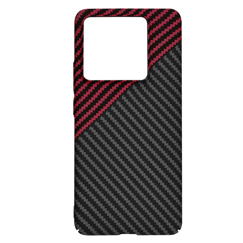 Techsuit - Carbonite FiberShell - Xiaomi 14T Pro - Red Vortex