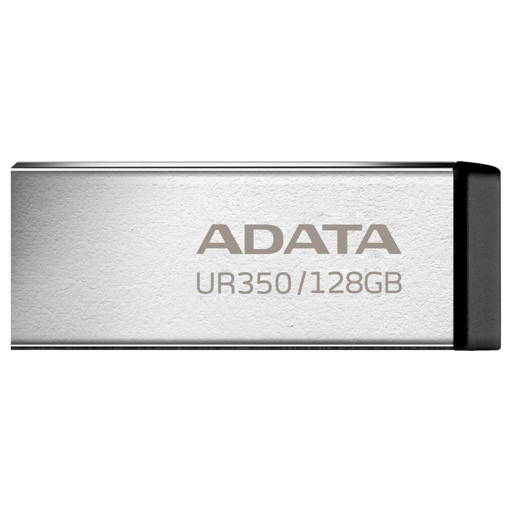 Adata - Memory Stick (UR350-128G-RSR/BK) - USB 3.2 FlashDrive, 128GB - Grey