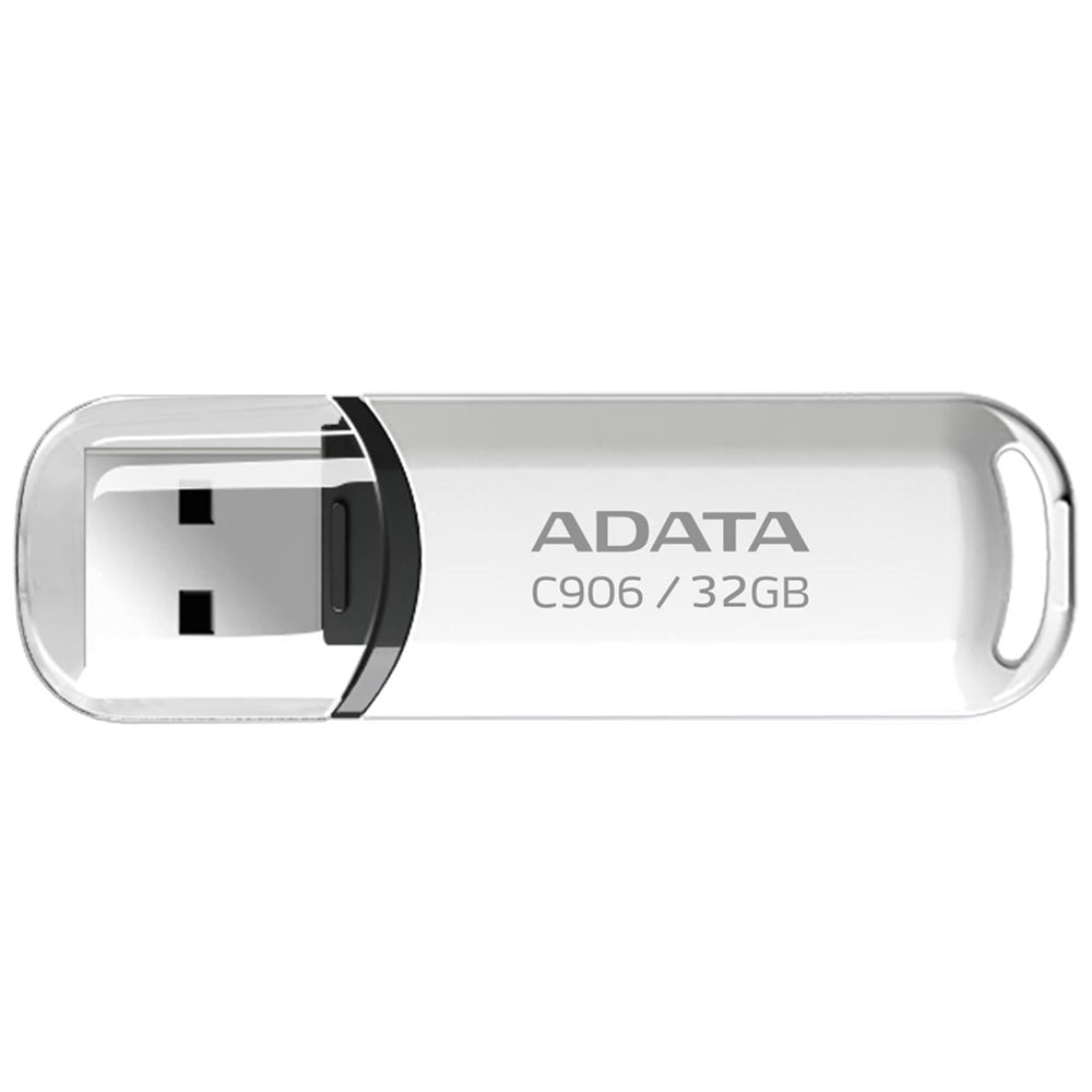 Adata - Memory Stick (AC906-32G-RWH) - USB 2.0 FlashDrive, 32GB - White