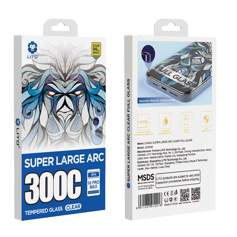 Lito - D+ Max 300C - iPhone 13 / iPhone 13 Pro / iPhone 14 - Clear