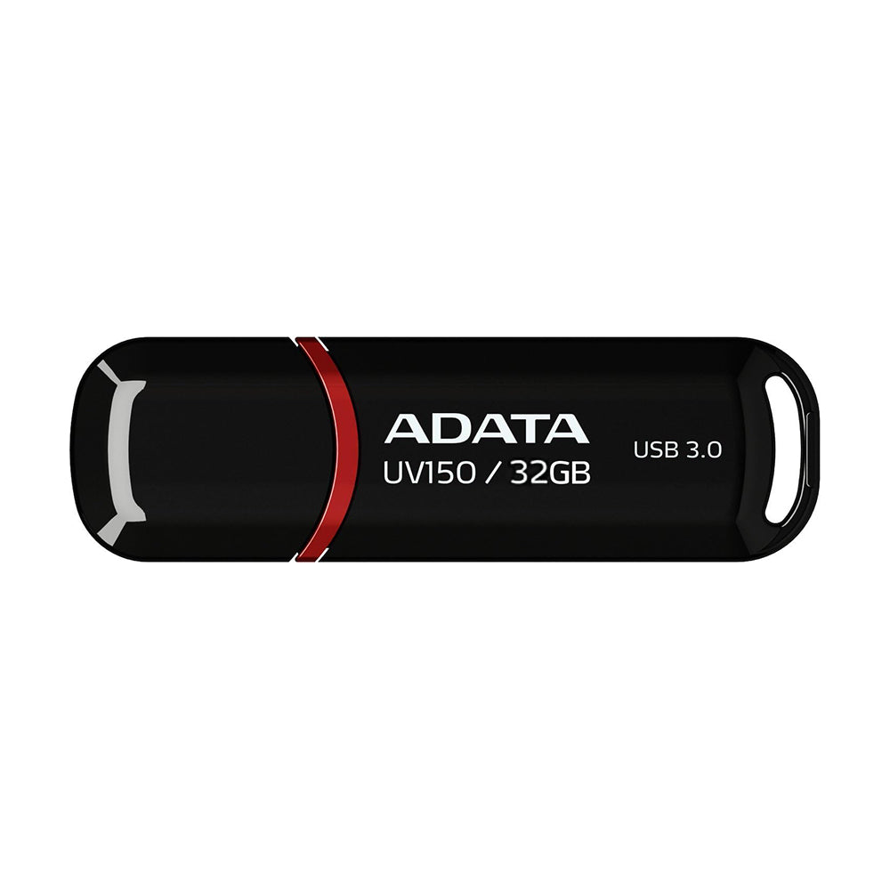 Adata - Memory Stick (AUV150-32G-RBK) - USB 3.2 FlashDrive, 32GB - Black