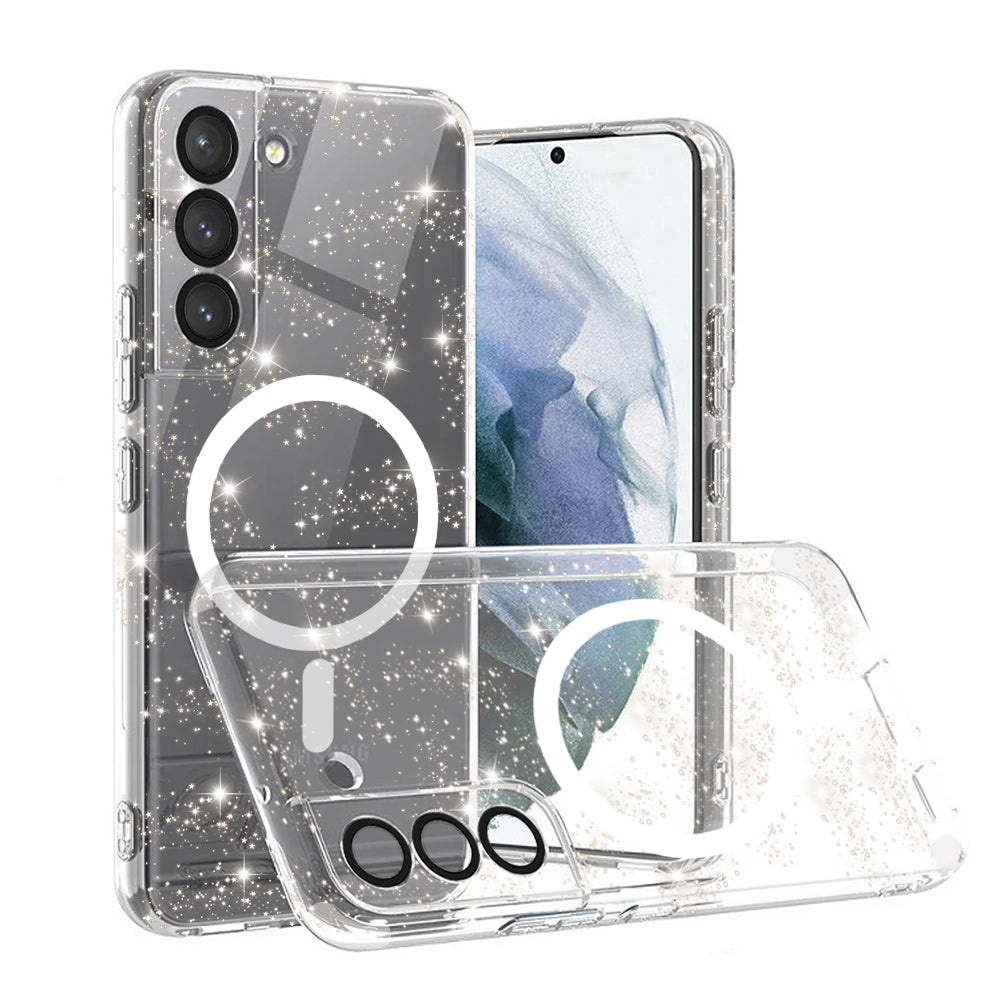 Techsuit - SparkleSkin MagSafe Series - Samsung Galaxy S22 Plus 5G - Clear