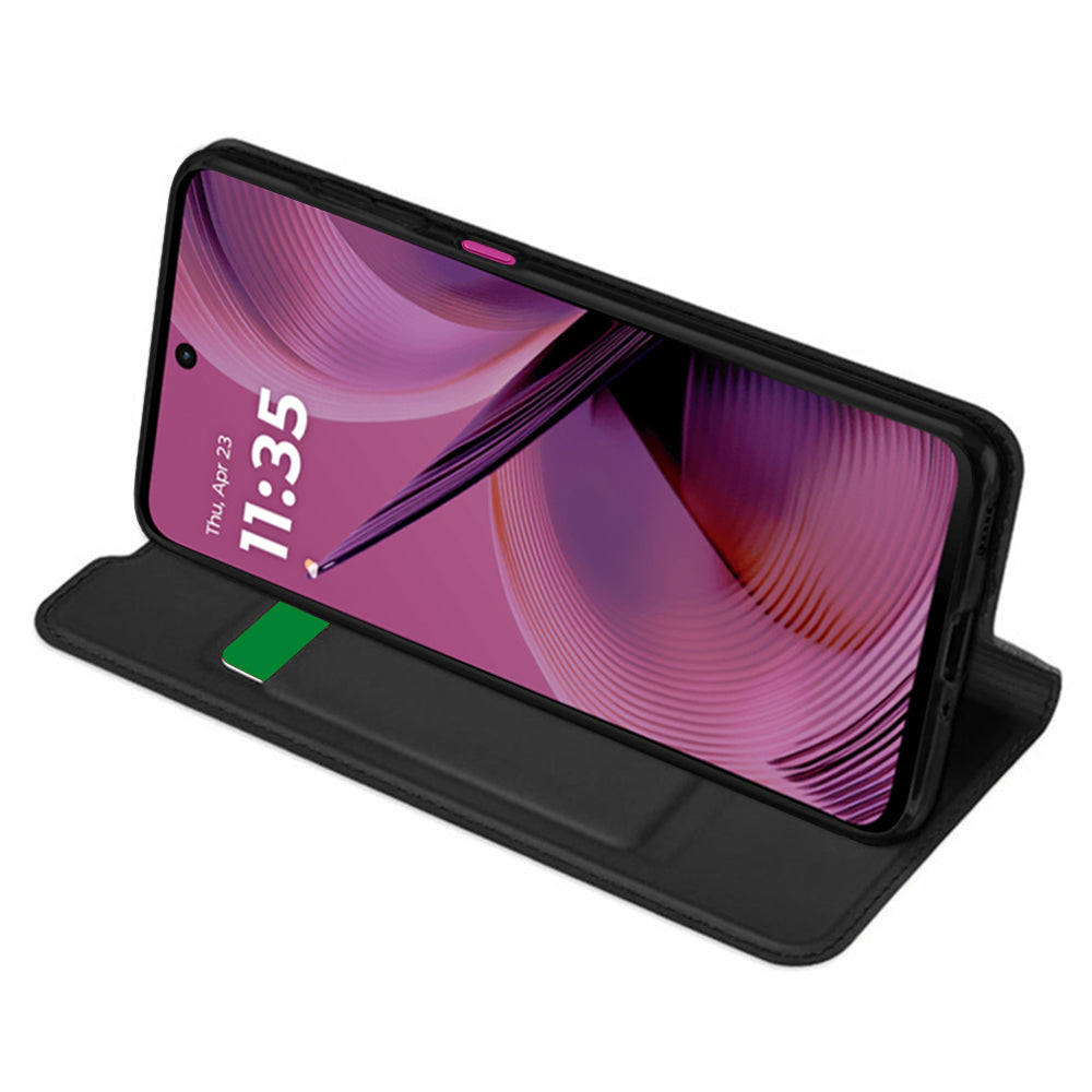Techsuit - Magskin Book - Motorola Moto G55 - Black