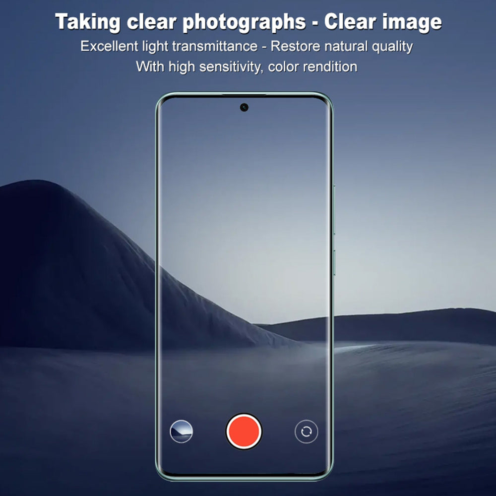 Techsuit - Full Camera Glass - Xiaomi Redmi Note 14 Pro+ 5G - Black