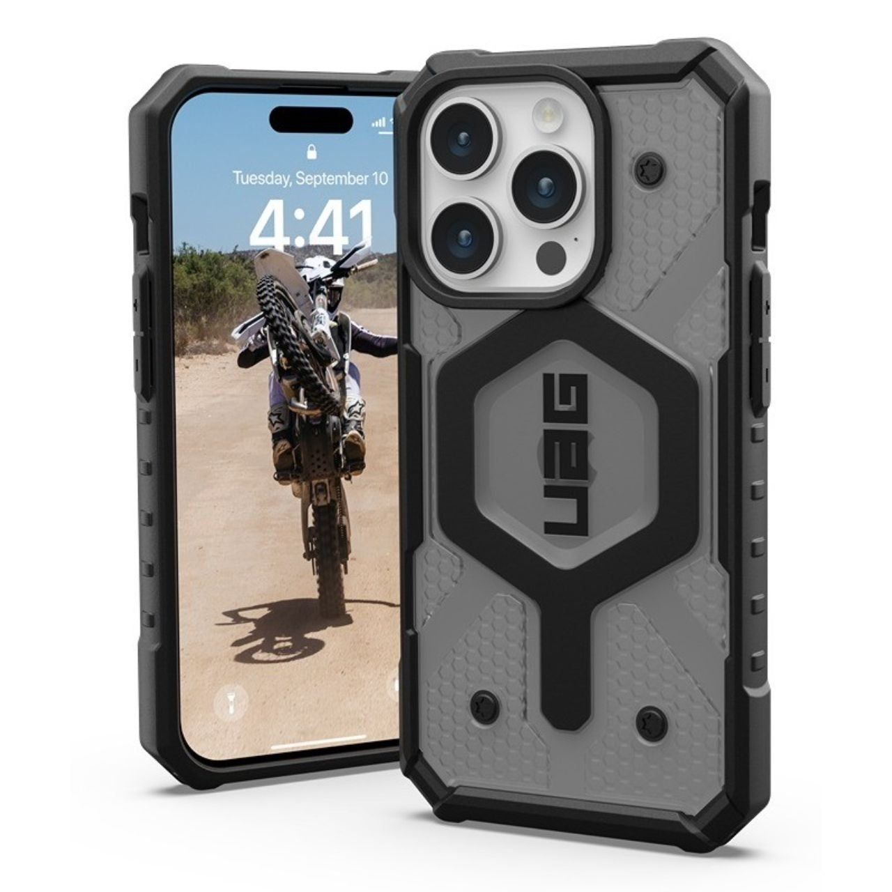 UAG - Pathfinder MagSafe - iPhone 15 Pro - Ash