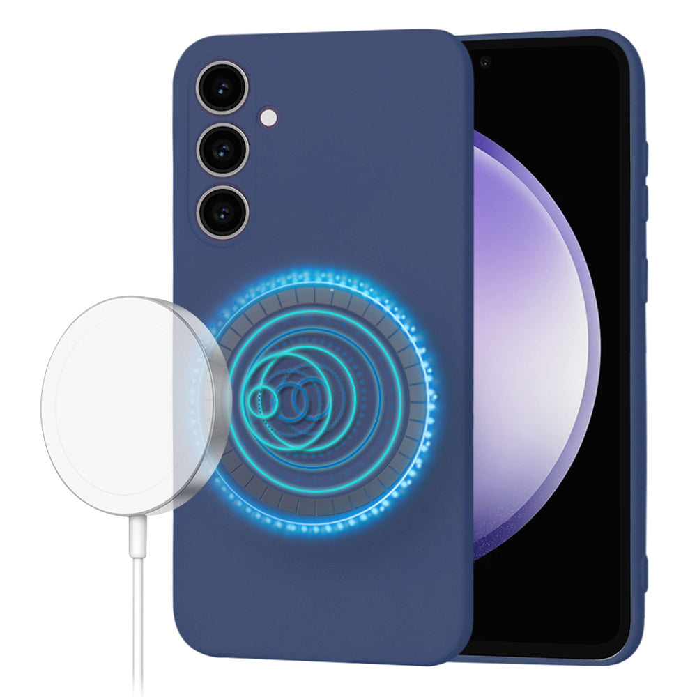 Techsuit - SoftFlex MagSafe - Samsung Galaxy S23 FE - Navy Blue