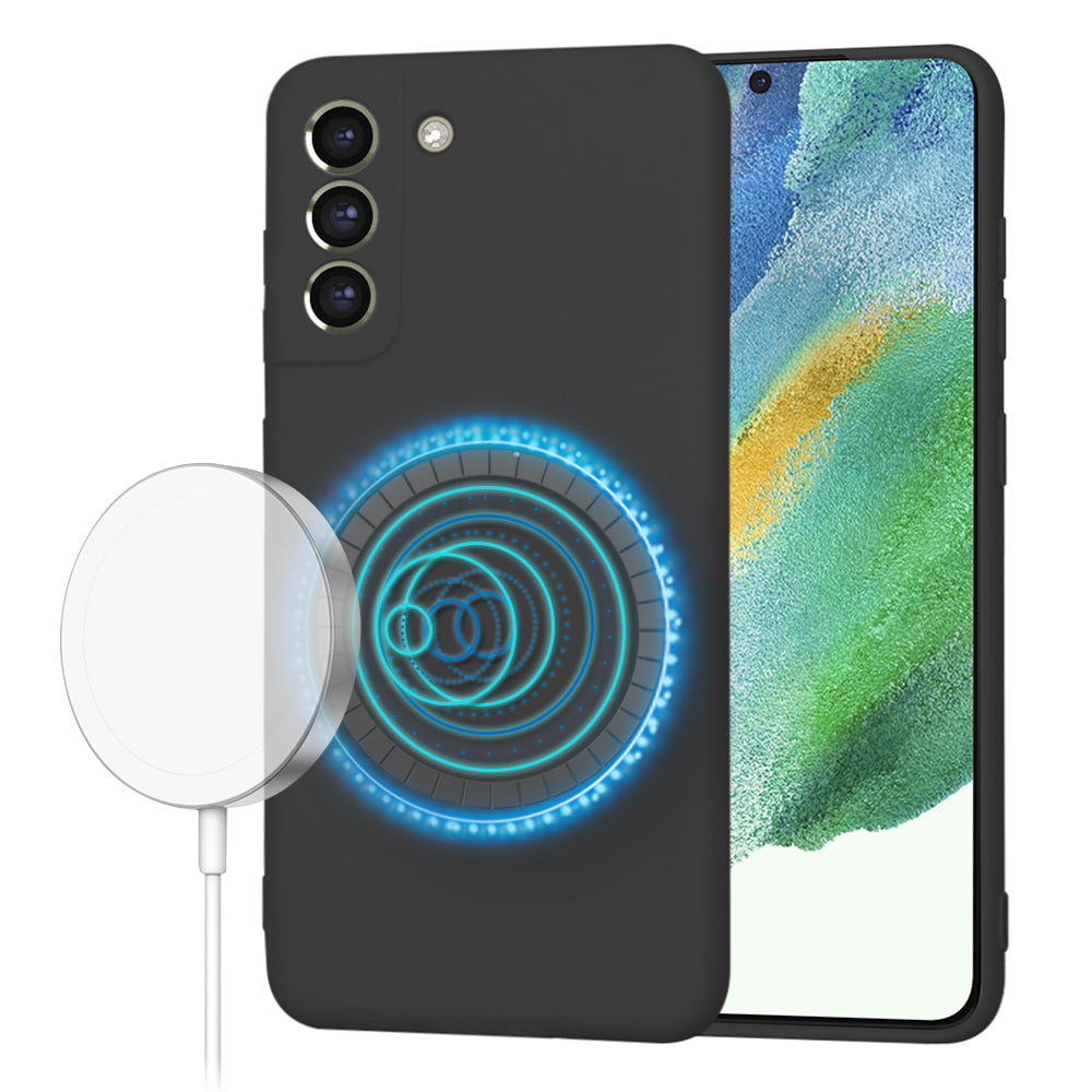 Techsuit - SoftFlex MagSafe - Samsung Galaxy S21 FE 5G - Black