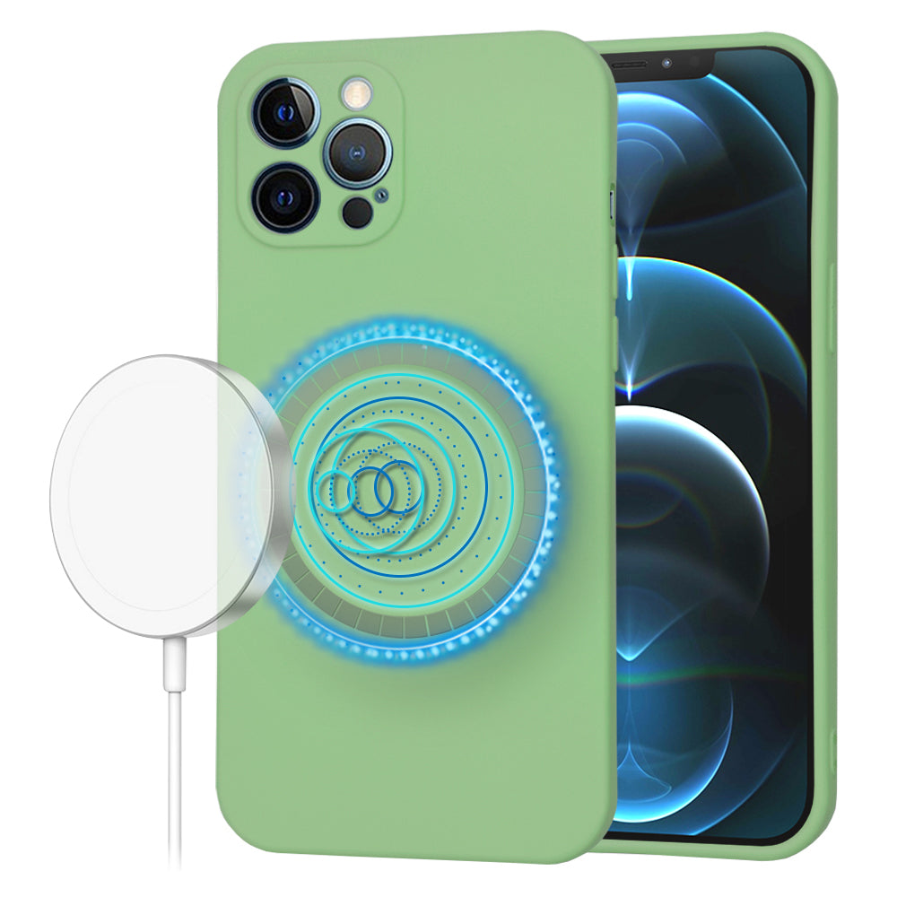 Techsuit - SoftFlex MagSafe - iPhone 12 Pro Max - Mint Green