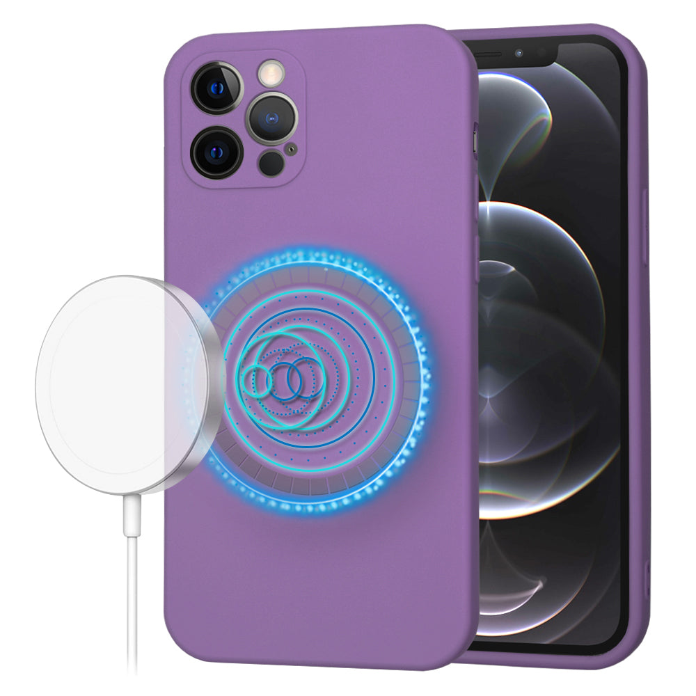 Techsuit - SoftFlex MagSafe - iPhone 12 Pro - Purple