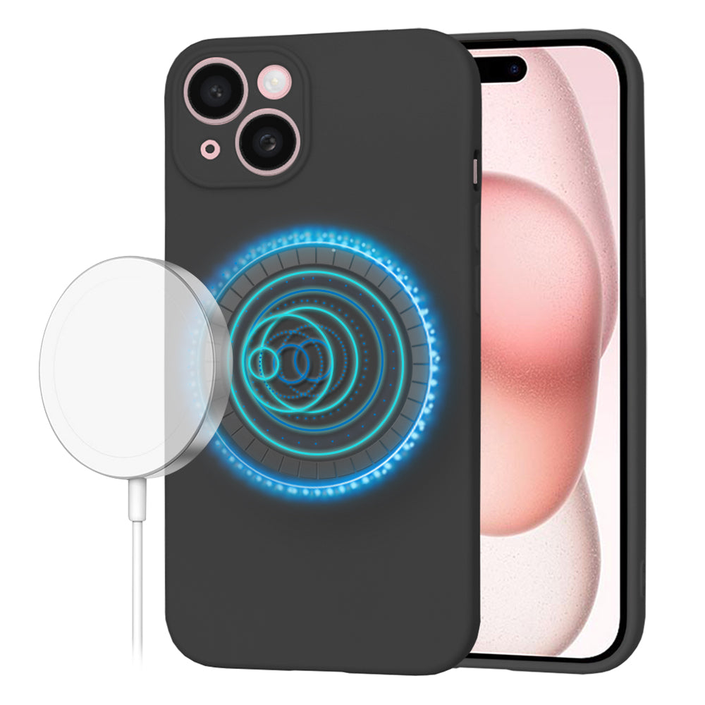 Techsuit - SoftFlex MagSafe - iPhone 15 - Black
