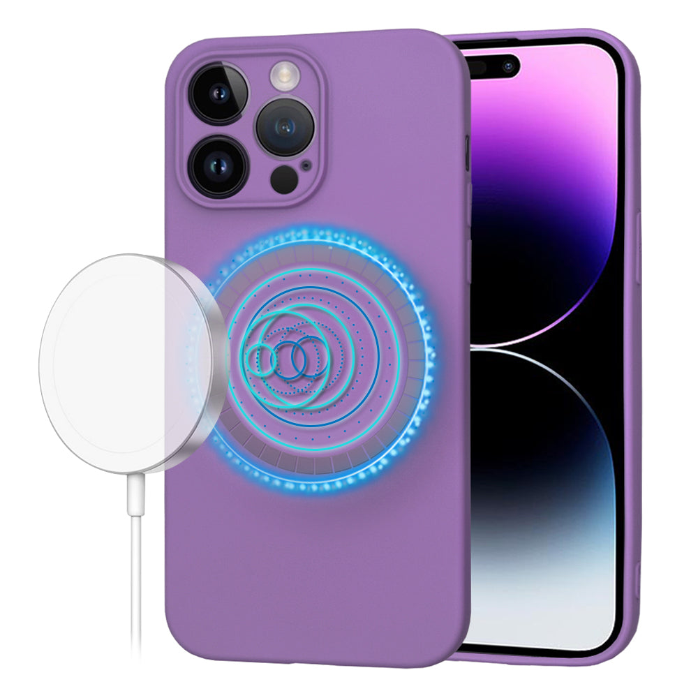 Techsuit - SoftFlex MagSafe - iPhone 14 Pro Max - Purple