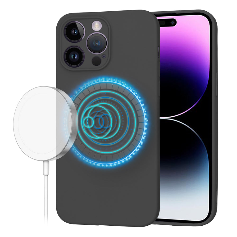 Techsuit - SoftFlex MagSafe - iPhone 14 Pro Max - Black