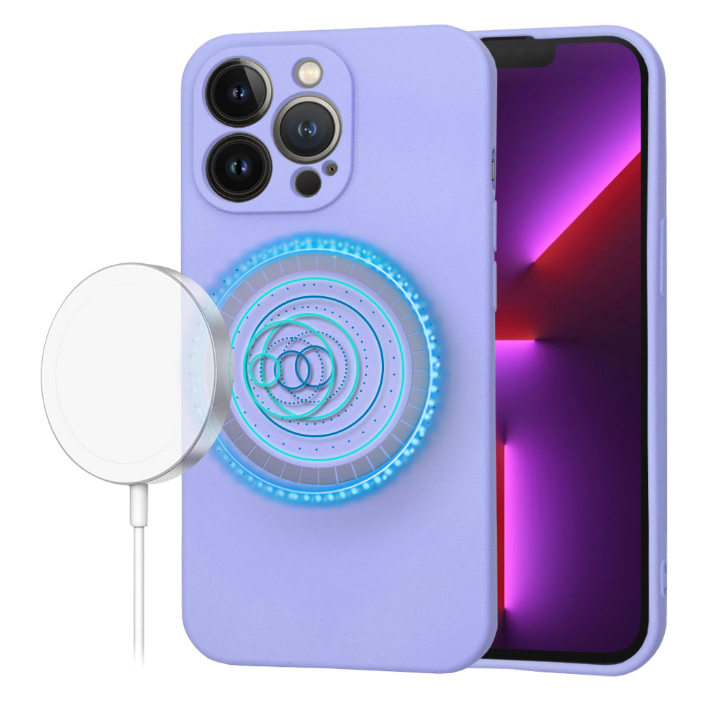 Techsuit - SoftFlex MagSafe - iPhone 13 Pro - Light Purple