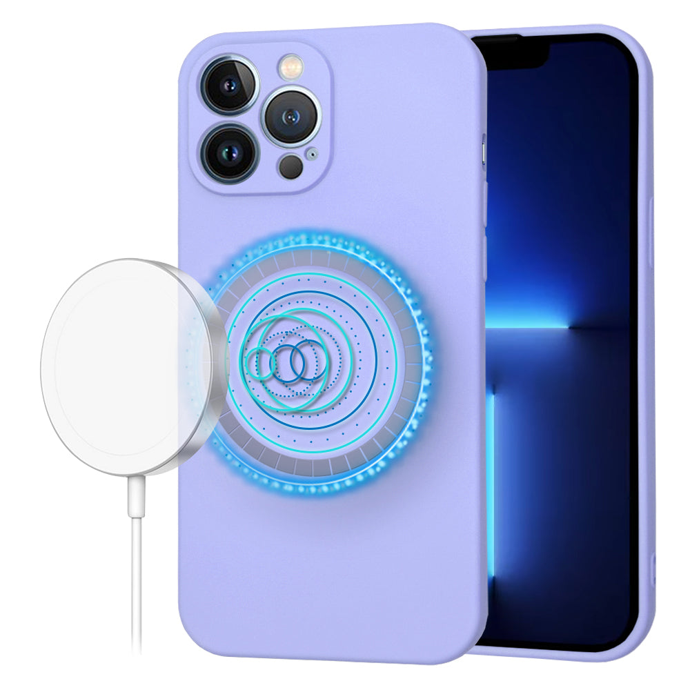 Techsuit - SoftFlex MagSafe - iPhone 13 Pro Max - Light Purple