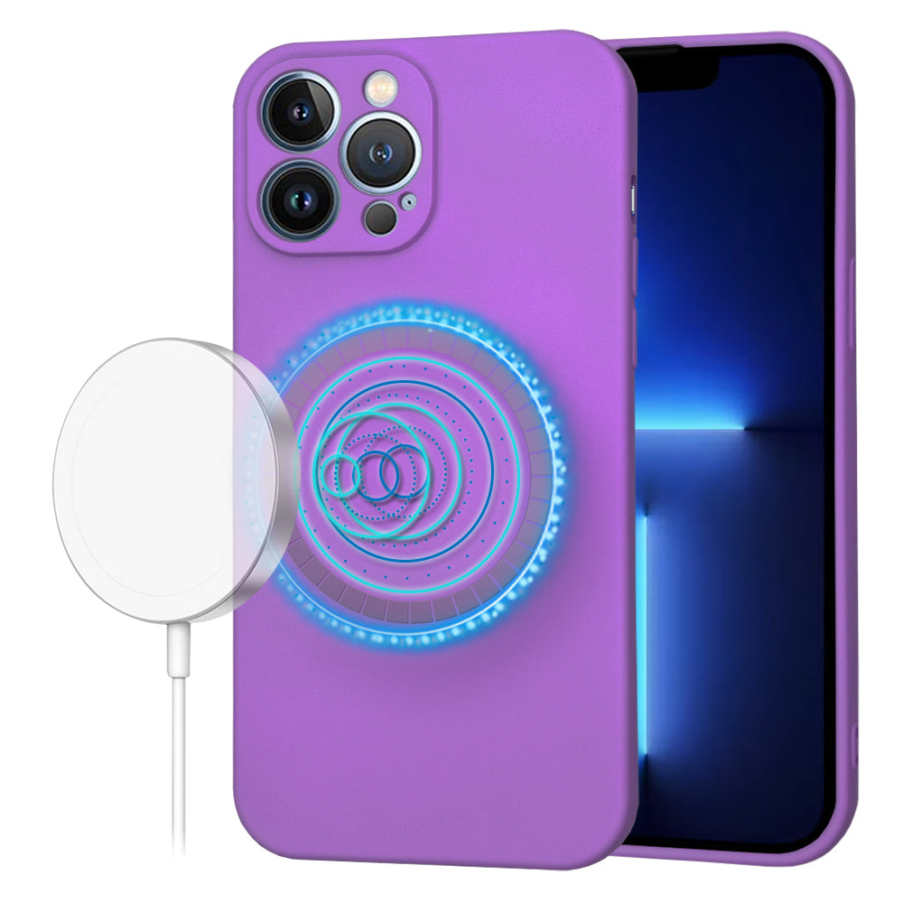 Techsuit - SoftFlex MagSafe - iPhone 13 Pro Max - Purple