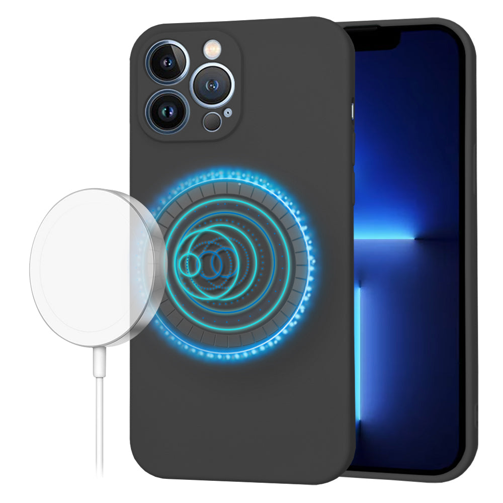 Techsuit - SoftFlex MagSafe - iPhone 13 Pro Max - Black