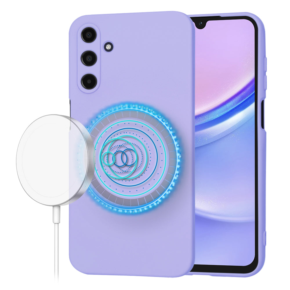Techsuit - SoftFlex MagSafe - Samsung Galaxy A15 4G / A15 5G - Light Purple