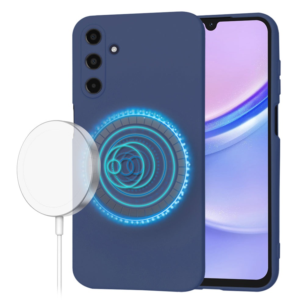 Techsuit - SoftFlex MagSafe - Samsung Galaxy A15 4G / A15 5G - Navy Blue