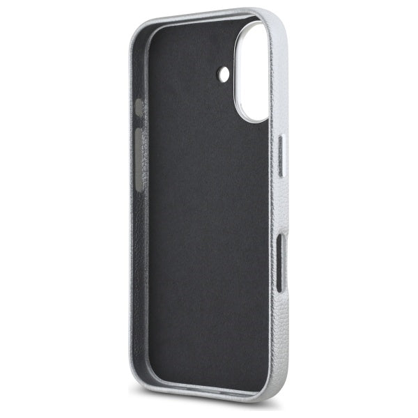Karl Lagerfeld “Rue St.Guillaume Logo Collection” Θήκη προστασίας από σιλικόνη – iPhone 16 (Γκρι – KLHCP16SPGWCMKHK)