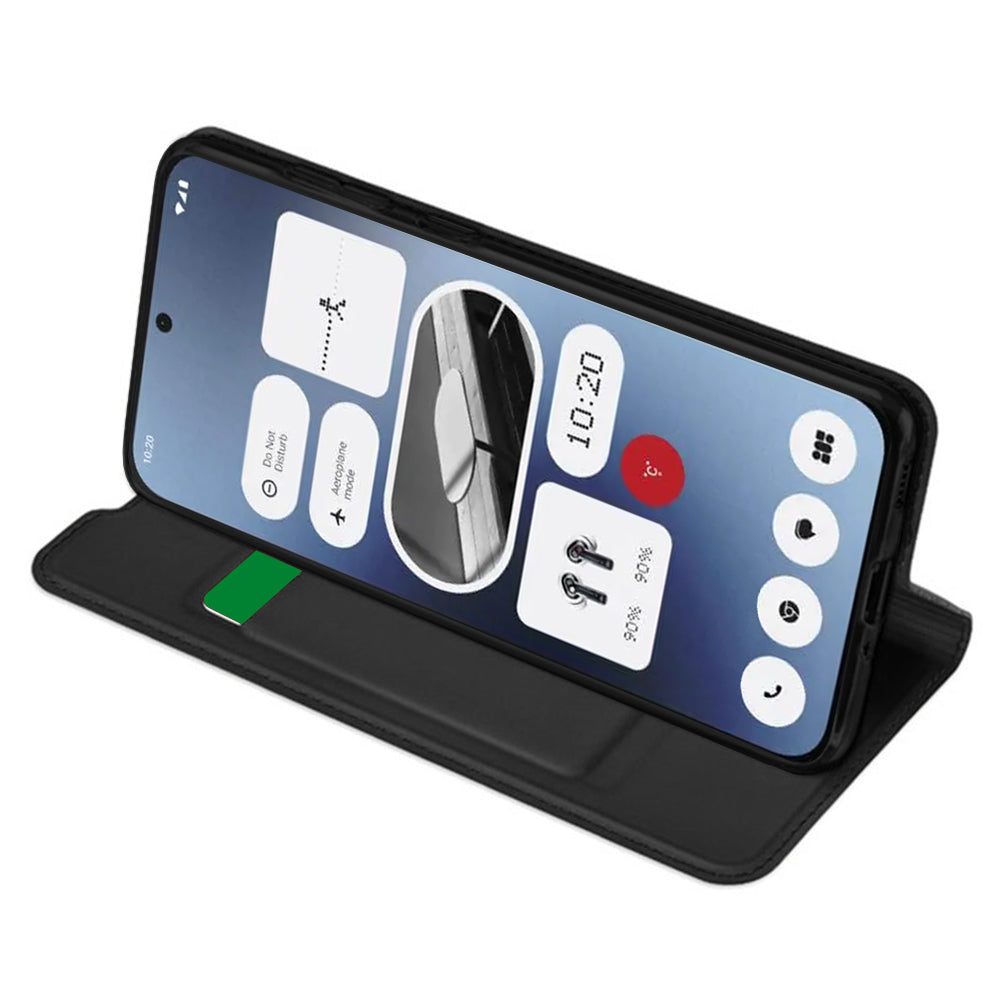 Techsuit - Magskin Book - Nothing Phone (2a) / (2a) Plus - Black