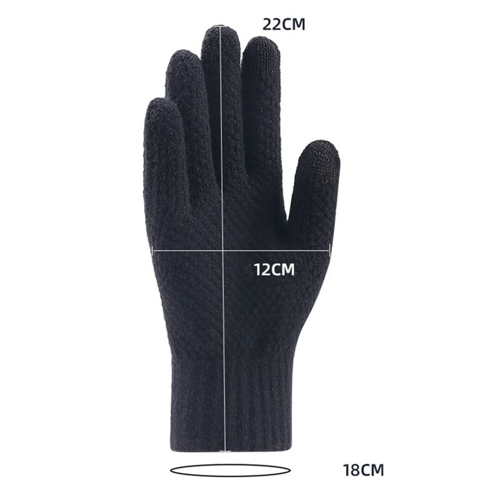 Techsuit - Gloves (ST0013) - from Acrylic, Size 22cm - Grey