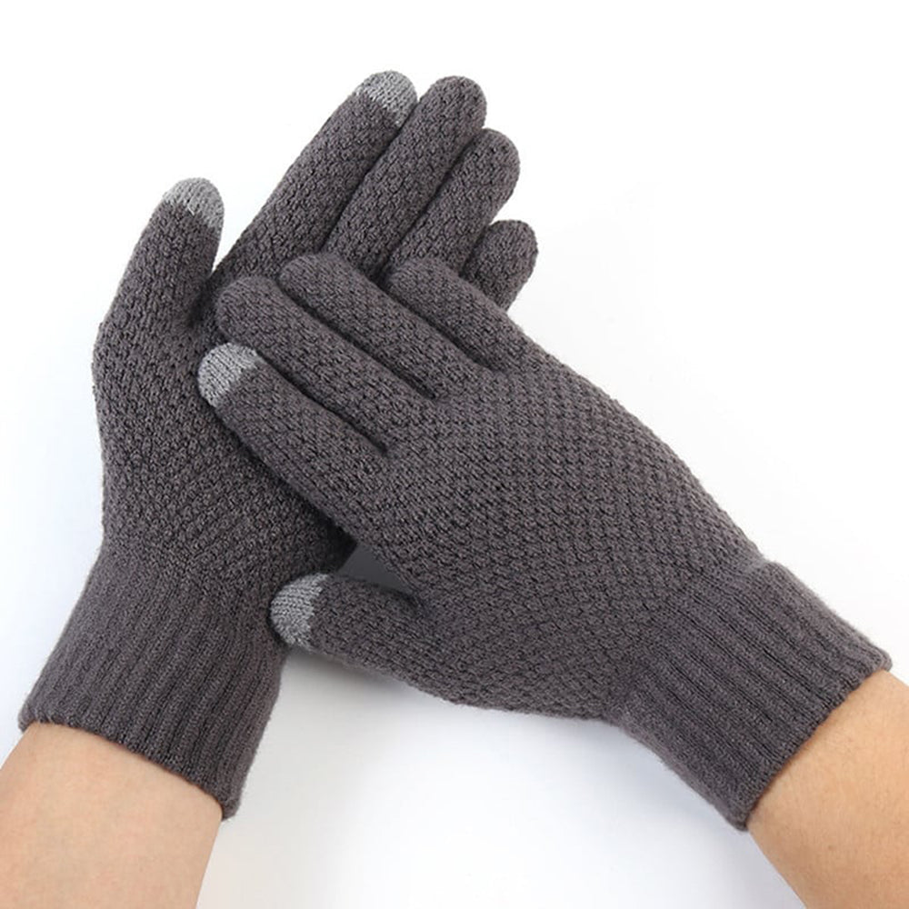 Techsuit - Gloves (ST0013) - from Acrylic, Size 22cm - Grey