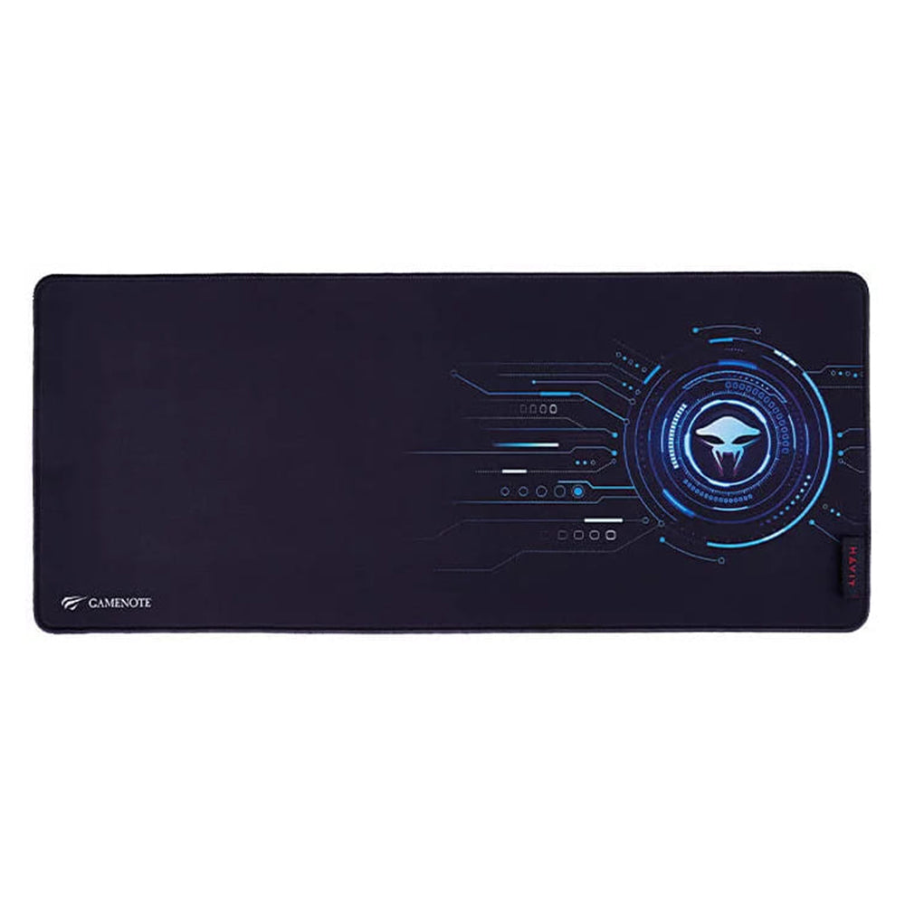 Havit - Mouse Pad (MP849) - for Gaming, Non-Slip Rubber Base, Textil - Black / Blue