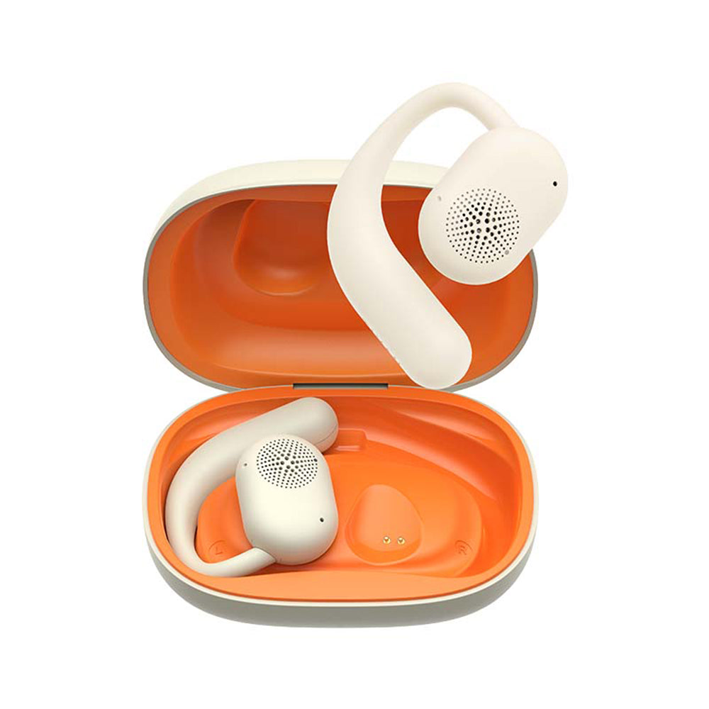 Havit - Wireless Earbuds (OWS914) - with Microphone, Bluetooth 5.3, True Wireless Stereo, ENC, USB-C, 500mAh - Beige
