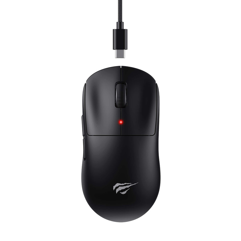 Havit - Wireless Gaming Mouse (MS970WB Pro) - 2.4GHz, 800/1600/2400/3200/6400/12000 DPI, 300mAh - Black