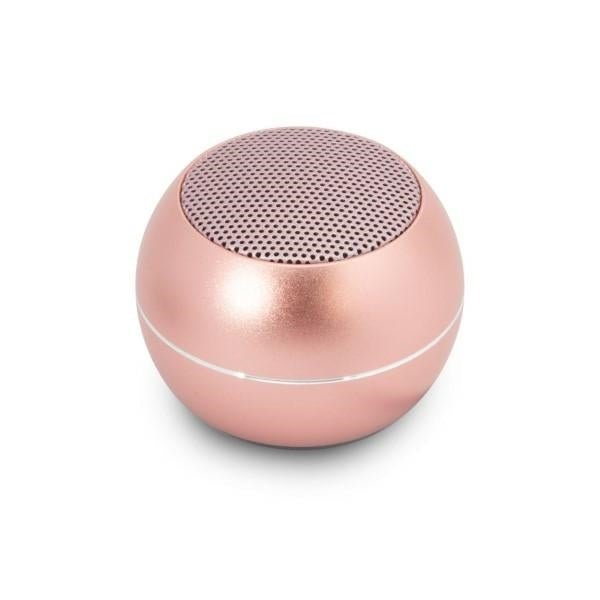 Guess Mini Φορητό Αλουμινένιο Ηχείο Bluetooth 3W με 4 ώρες αυτονομία (ροζ)