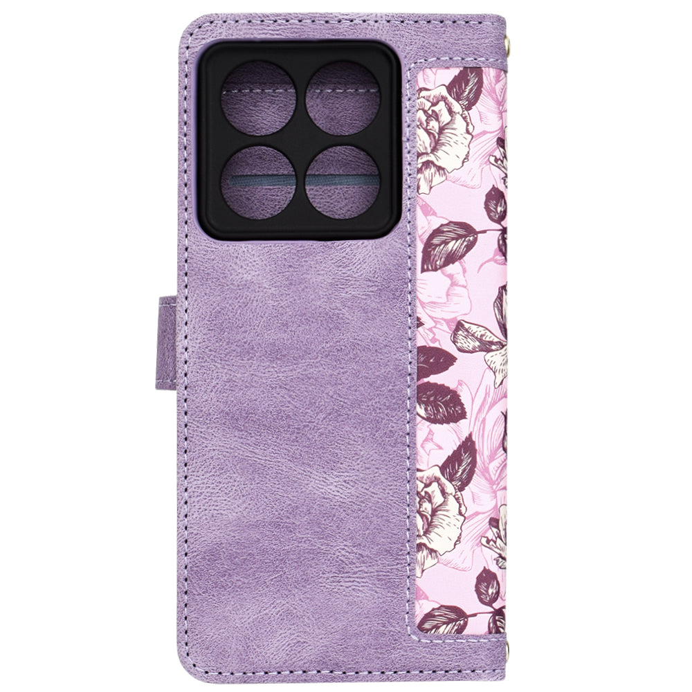 Techsuit - FlipCraft - Xiaomi 14T Pro - Mysterious Purple