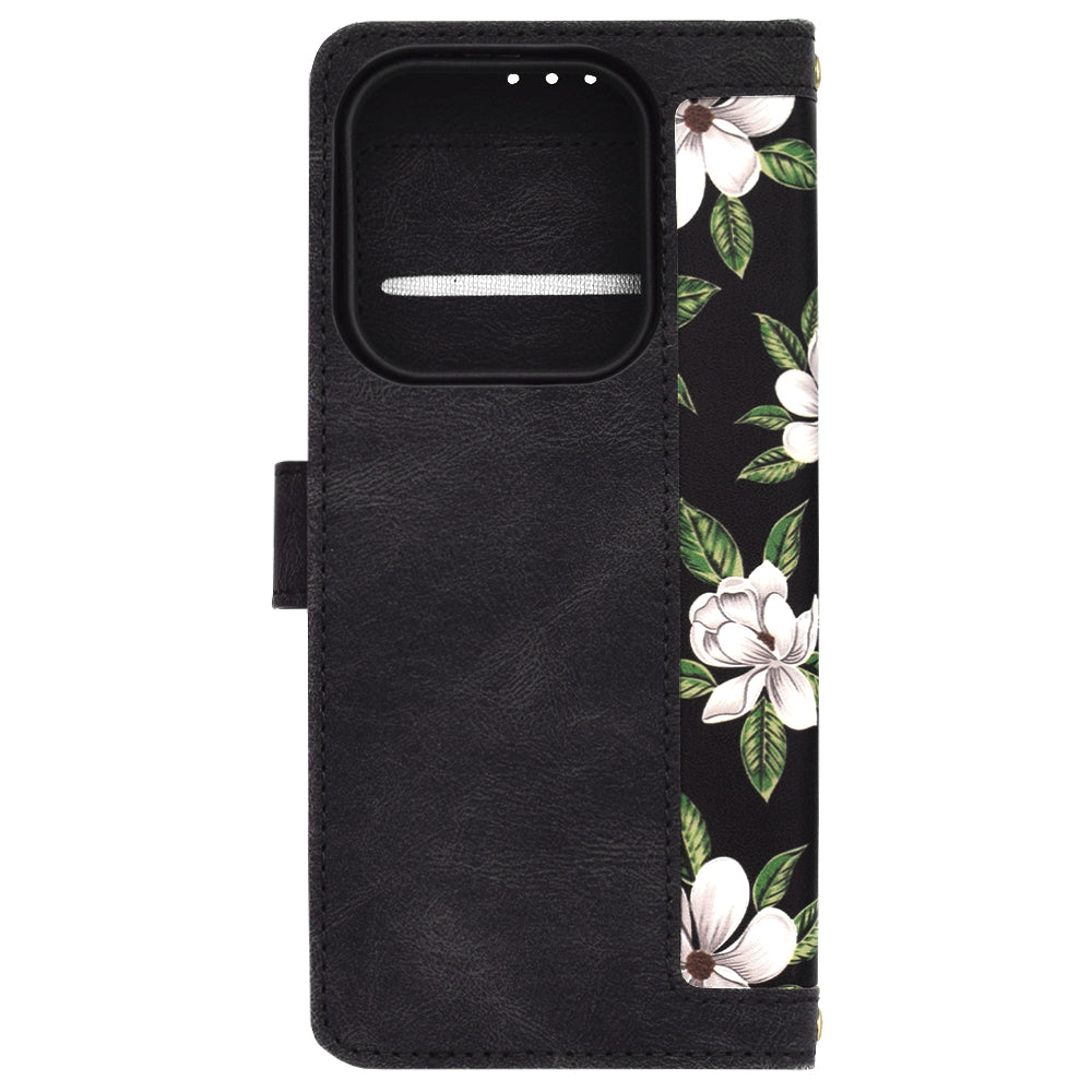 Techsuit - FlipCraft - Xiaomi Redmi Note 14 5G - Flowers of the Dawn
