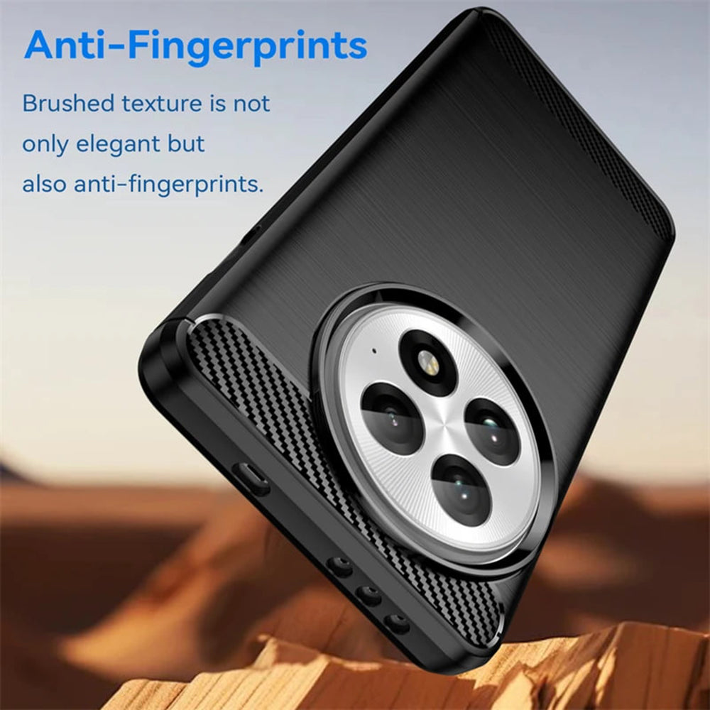 Techsuit - Carbon Silicone - OnePlus 13 - Black