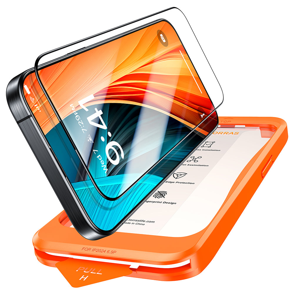 Torras - GlassGo Install Master - iPhone 16 - Black