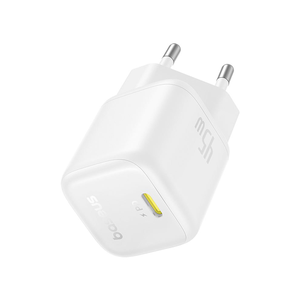 Baseus - Wall Charger PicoGo (P10176800213-00) - GaN, Fast Charging, 45W, USB-C - Moon White
