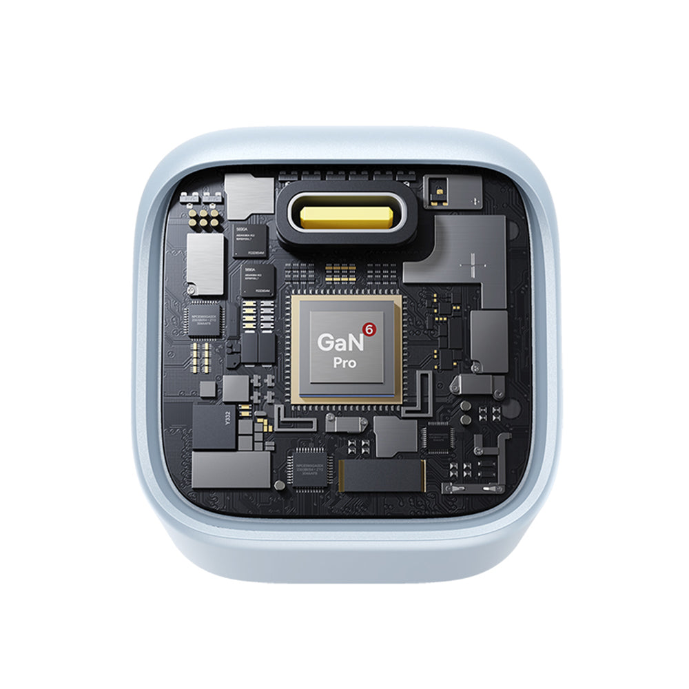 Baseus - Wall Charger PicoGo (P10176800313-00) - GaN, Fast Charging, 45W, USB-C - Galaxy Blue