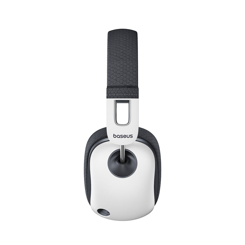 Baseus - Gaming Headphones GoPlay 1 Max (A00181003213-00) - with Microphone, In-Line Cable Controls, LED Light - Moon White