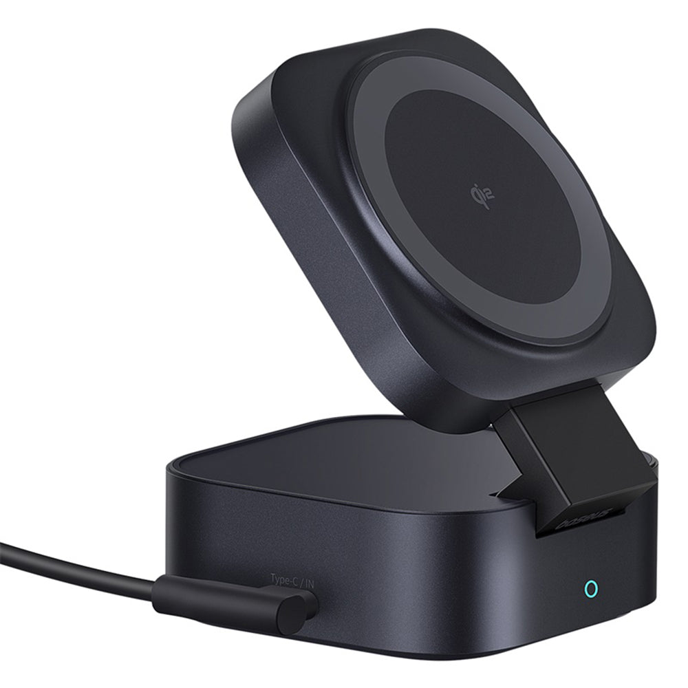 Baseus - Magnetic Wireless Charger PicoGo (P10276800123-00) - 2in1 Fast Charger, Type-C to Type-C Cable, 67W - Cosmic Black