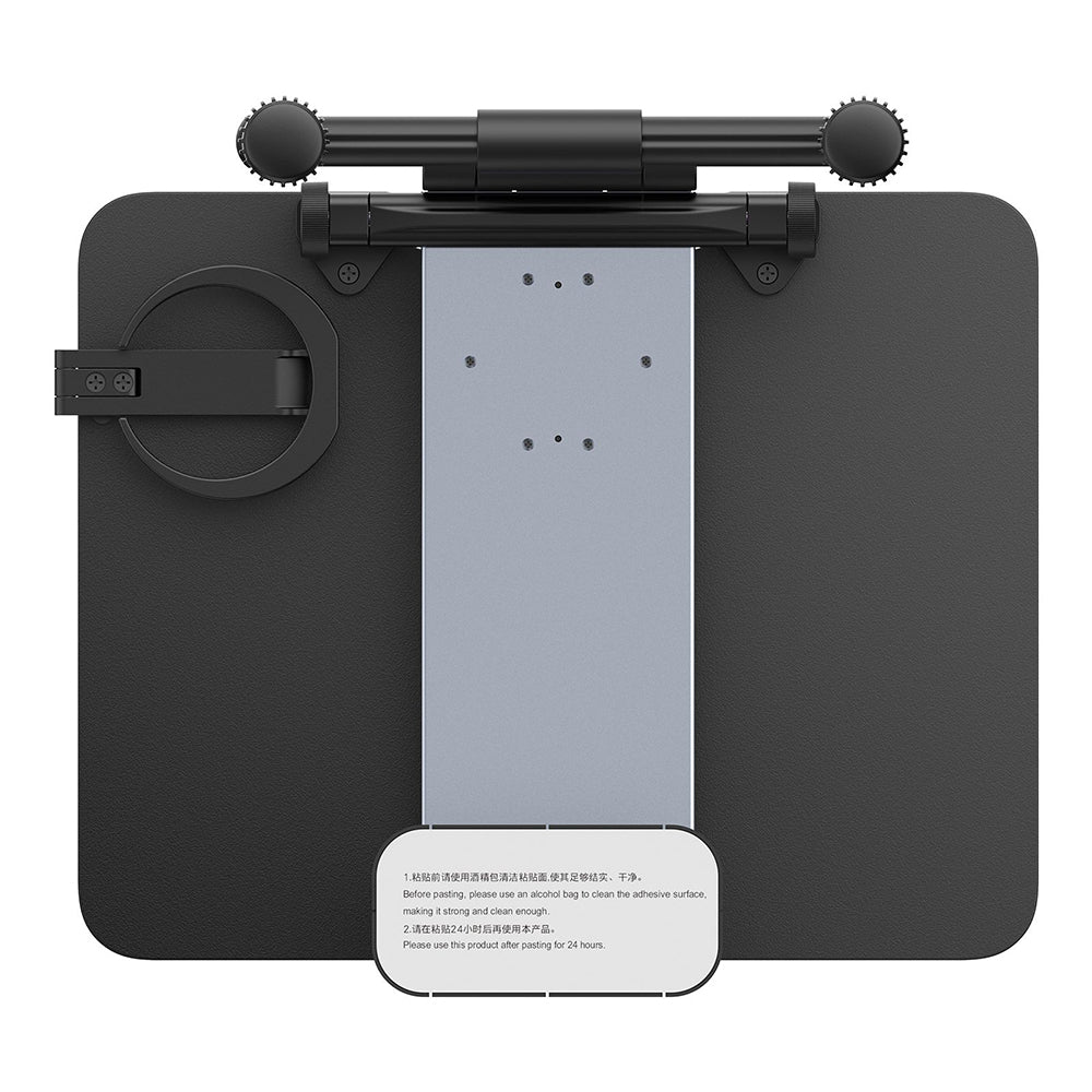 Baseus - Car Holder MagPro II (C40272901121-00) - for Backseat Headrests, Cup Holder, 360° Phone Mount, Table - Cosmic Black