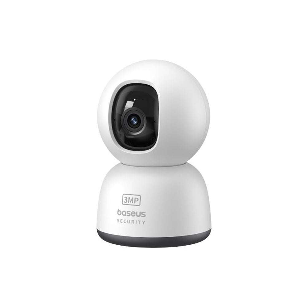 Baseus - Indoor Camera Security P1 Lite (S0TV002132) - 2K, 3MP, Type-C, Two-way Talk, Night Vision, Digital Zoom - White